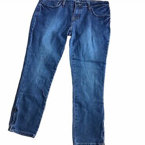 Bitten Sarah Jessica Parker Size 6 Slim Skinny Ankle Jeans Spandex - Picture 1 of 11